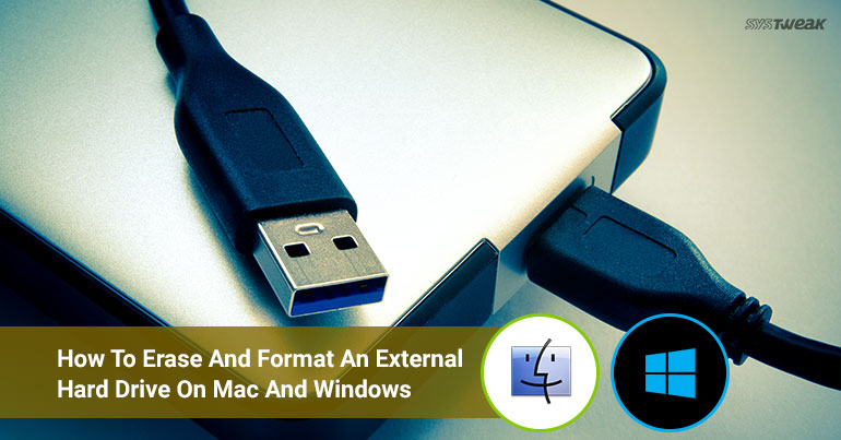hdd format for using in mac and windows
